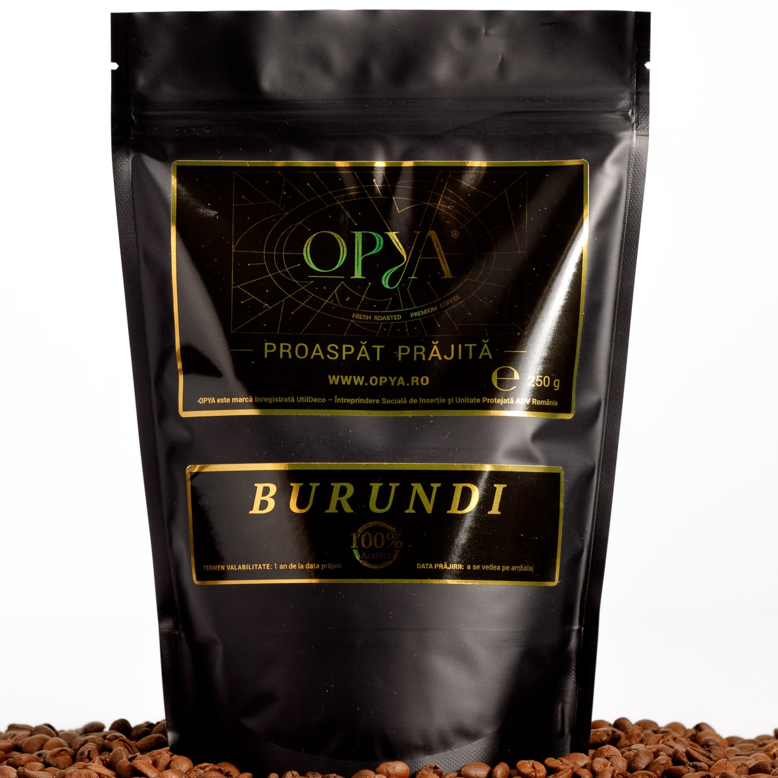Understanding Portuguese Mania Opya - cafea proaspăt prăjită, Burundi, 250 gr » Bine Primit